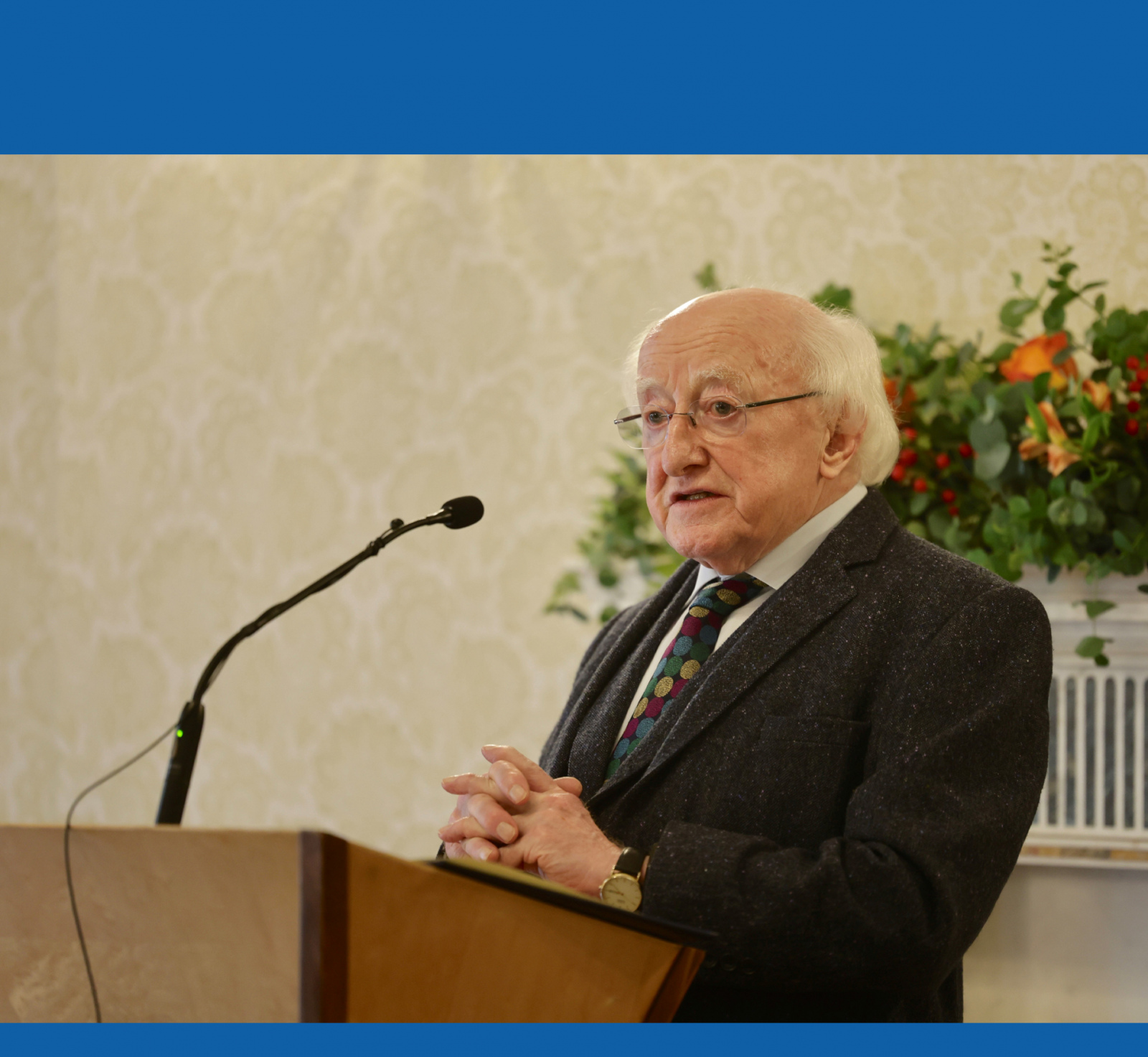 Statement by President Higgins following UN Security Council motion on Gaza